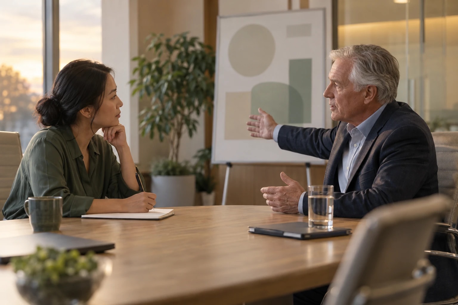 Illustrative scene for “In the client’s words”