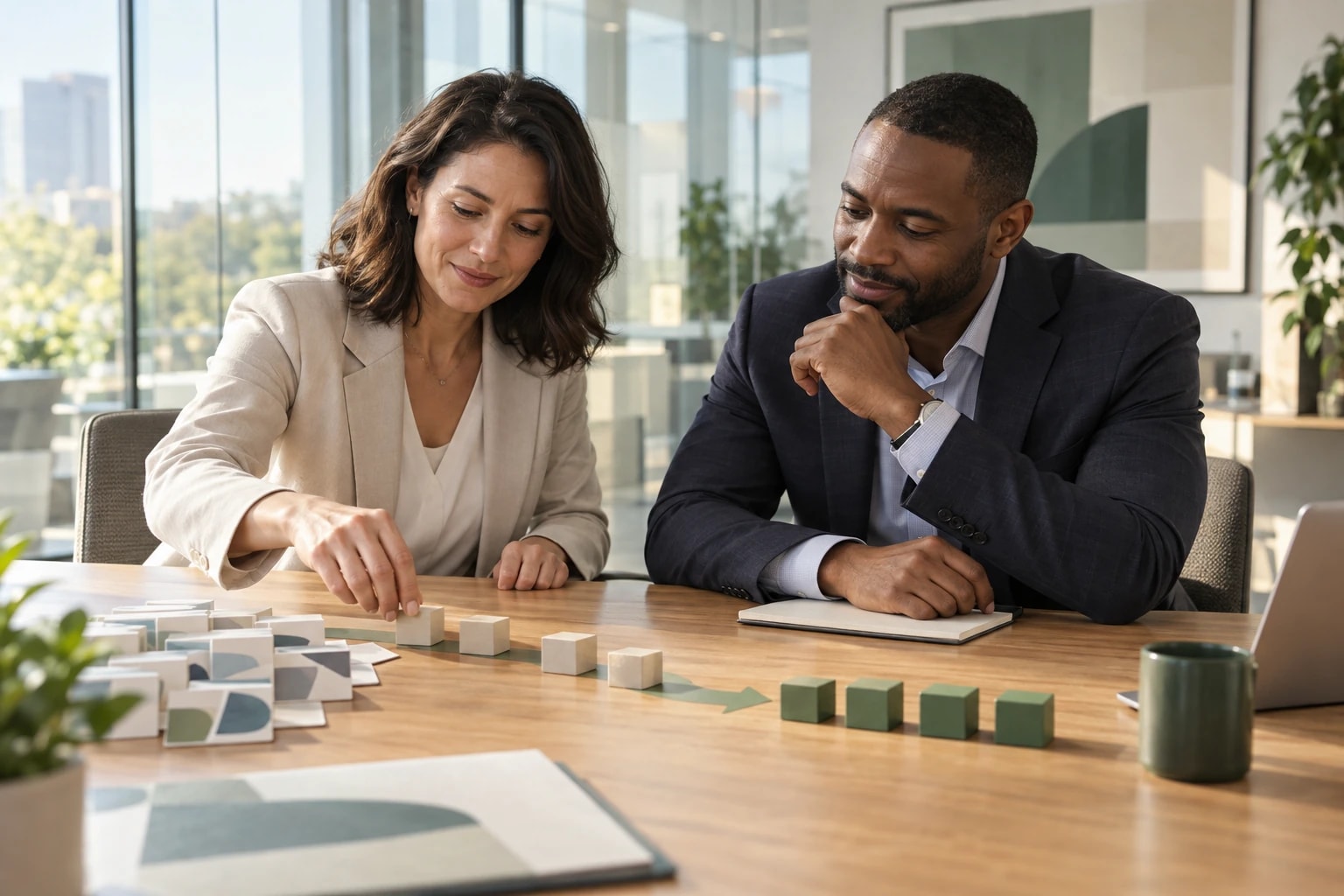 Illustrative scene for “The results the client reported”