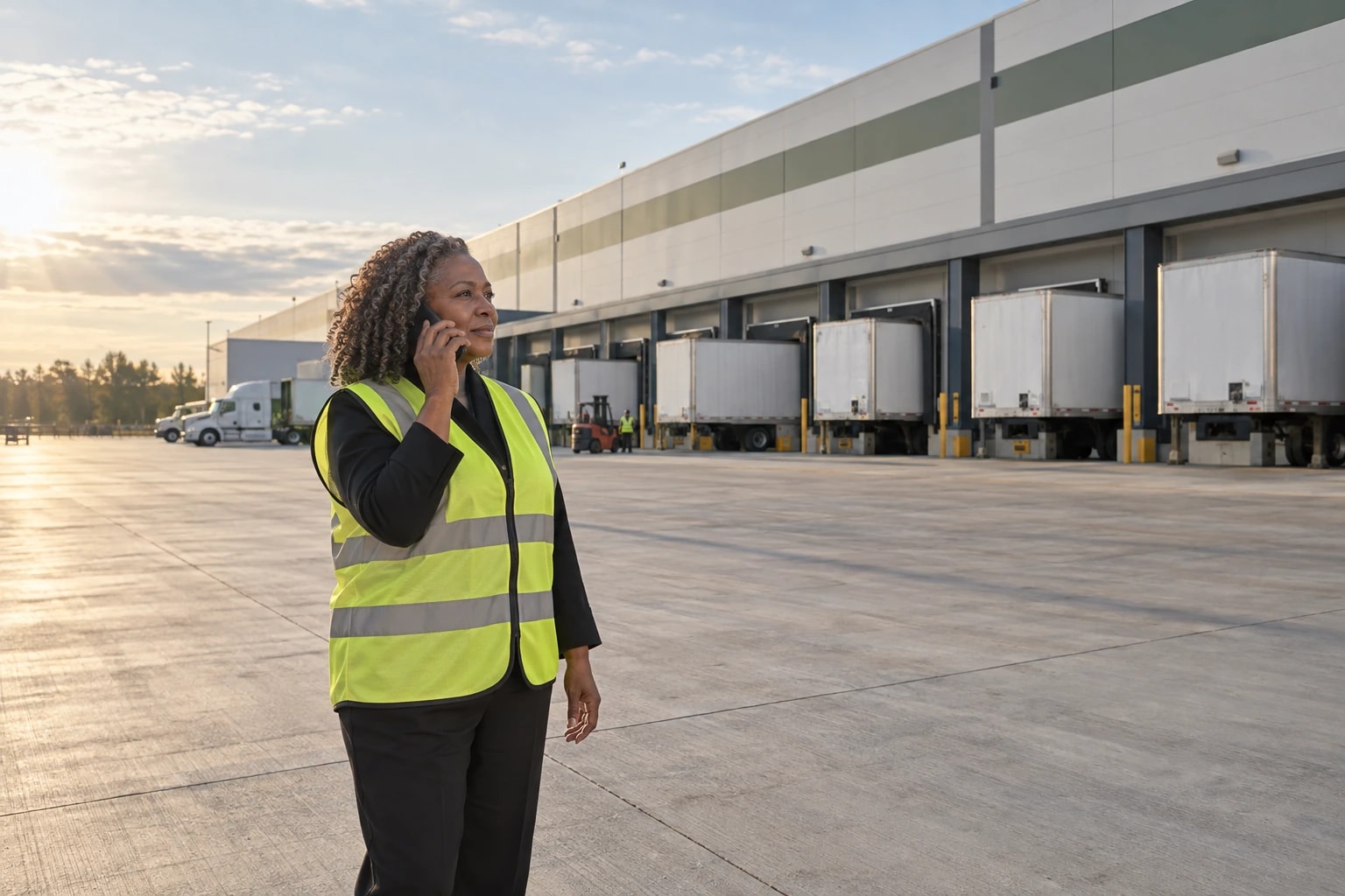 Illustrative scene for “Logistics companies we help fill the pipeline”