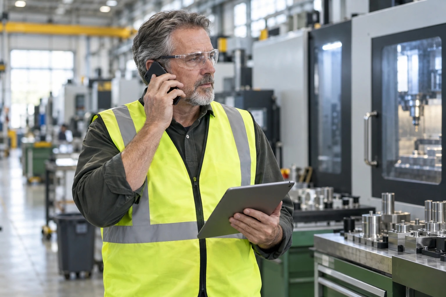 Illustrative scene for “The plant, engineering and purchasing people behind industrial decisions”