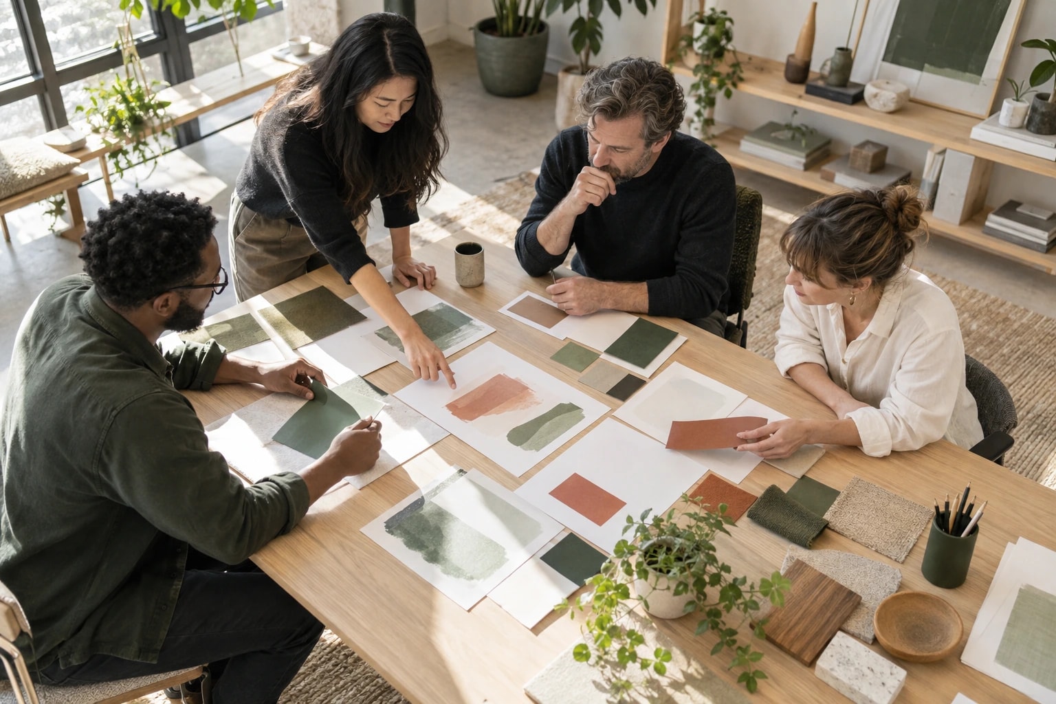 Illustrative scene for “Firms that sell expertise, not products”