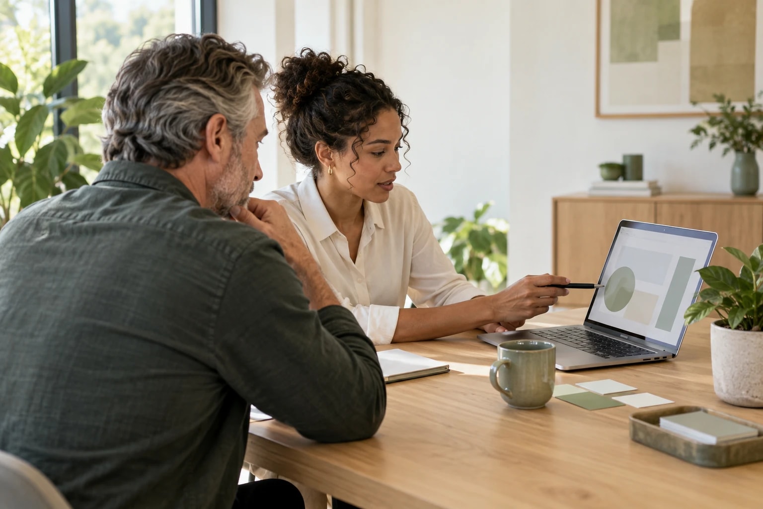 Illustrative scene for “What B2B appointment setting actually is”