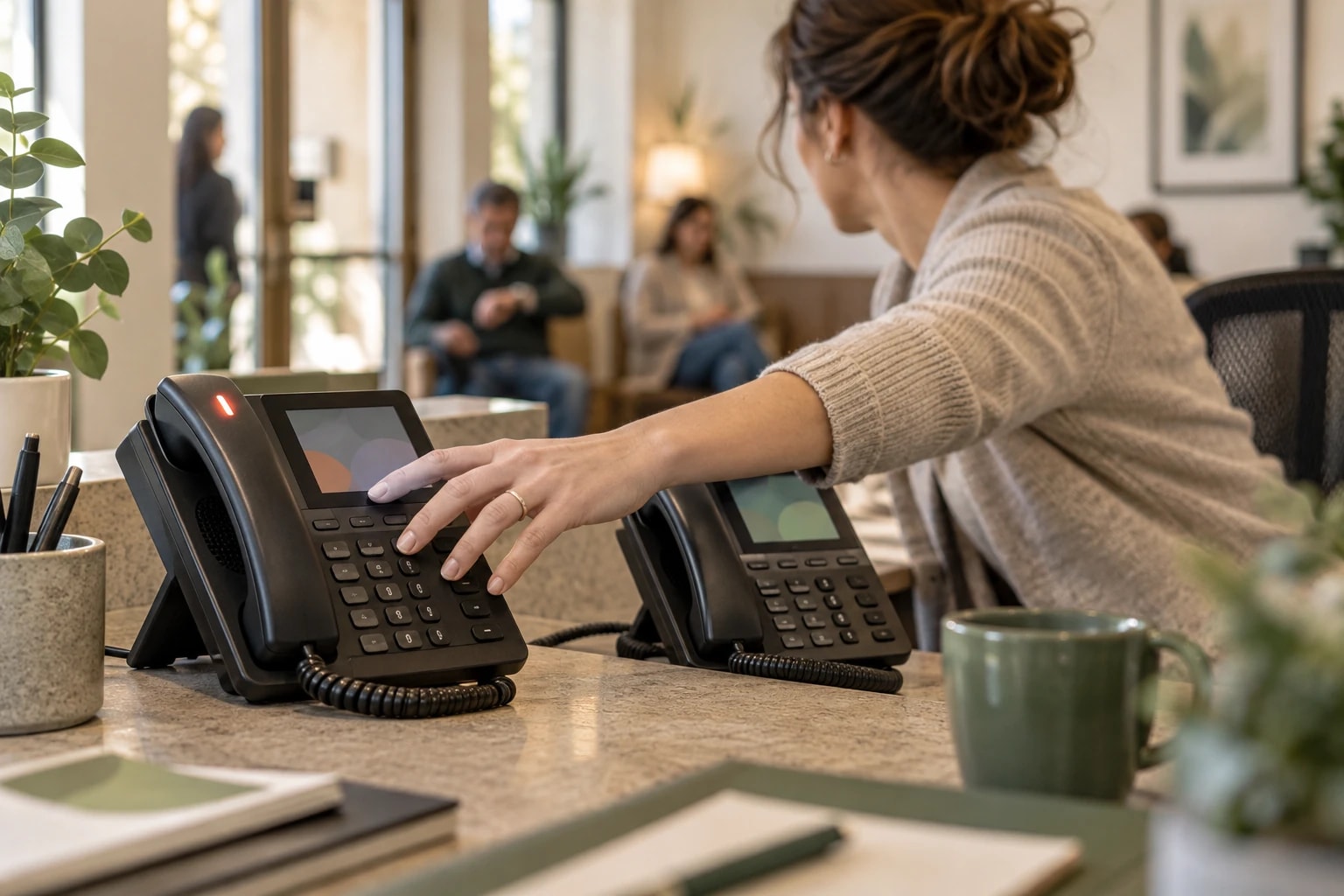 Illustrative scene for “What our inbound call center can handle”